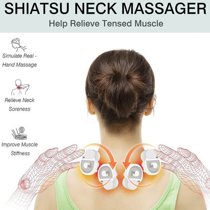 Mobie Deep Tissue Neck Massage Cushion with Heat ST-320