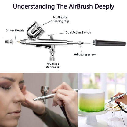 AIR BRUSH COMPRESSOR With Air brush Kit
