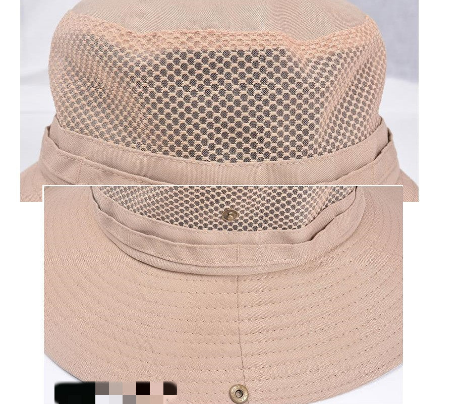 4 Colours Sun Hat Bucket Outdoor Fishing Hiking Cap UV Protection