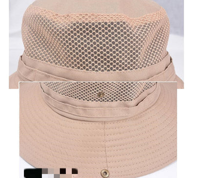 4 Colours Sun Hat Bucket Outdoor Fishing Hiking Cap UV Protection