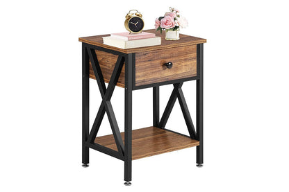 Bedside Table Nightstands with Drawer