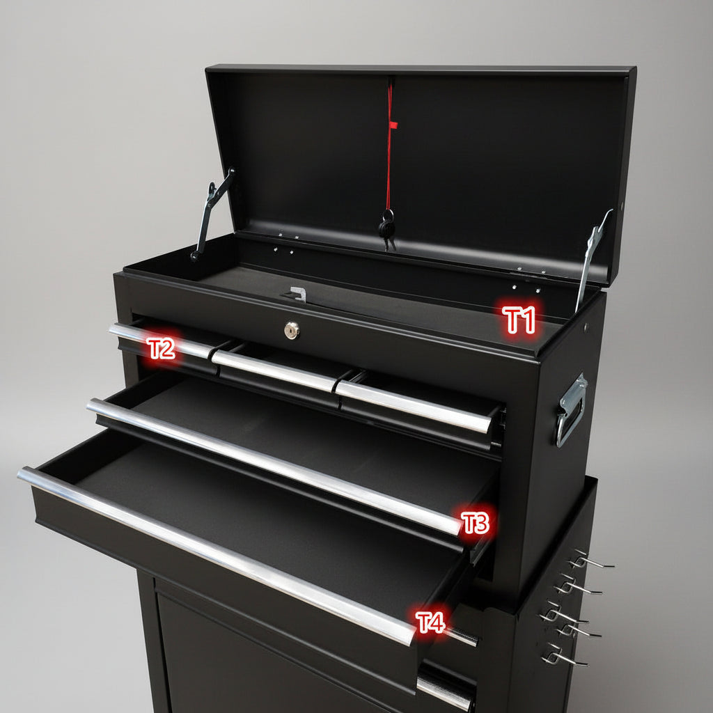Rolling Tool Cabinet & Chest Combo