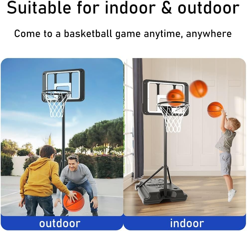 Basketball Hoop with stand height adjustable Hoop 3M