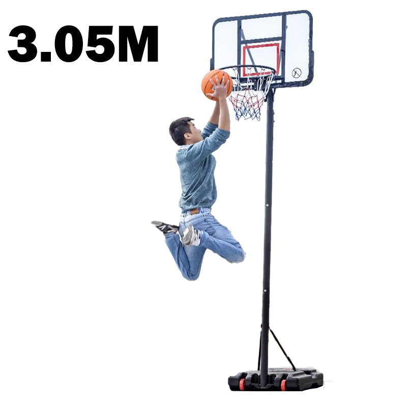 Basketball Hoop with stand height adjustable Hoop 3.05m