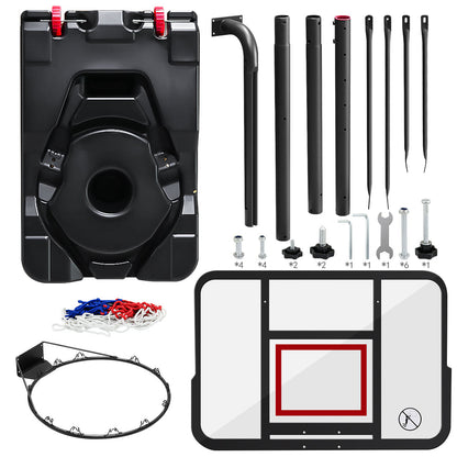Basketball Hoop with stand height adjustable Hoop 3.05m
