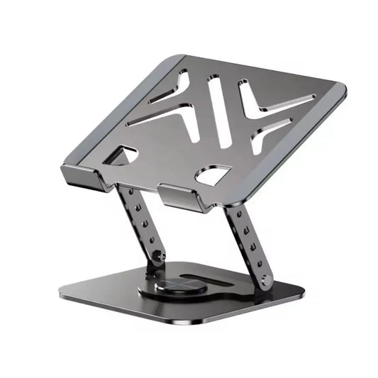 360° Rotating Laptop Stand | Adjustable Metal Desk Holder for Laptop & Tablet up to 17 Inch