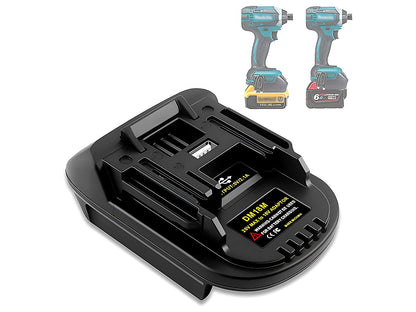 Milwaukee Dewalt To Makita Adapter 18V Lithium Compatible Replacement