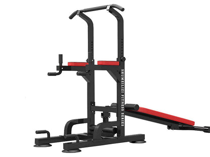 Weight Bench Chin Up Pull Up Station Power Tower