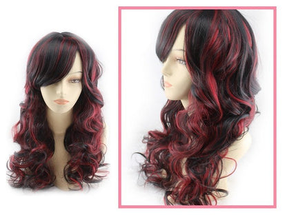 Women Long Wig Blond Synthetic Hair Full Wigs High Quality