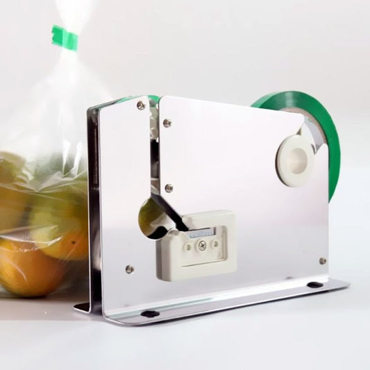Stainless Steel Tape Bag Sealer with Bag Trimmer