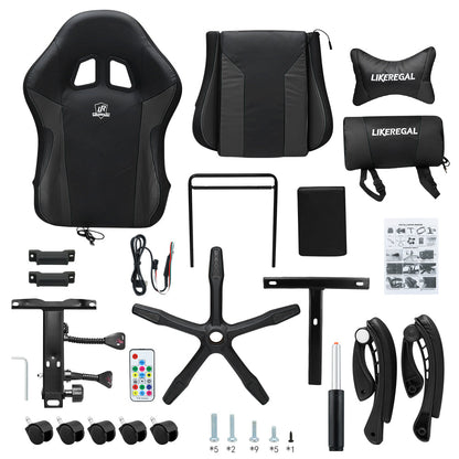 Gaming Chair With Gaming Desk Table