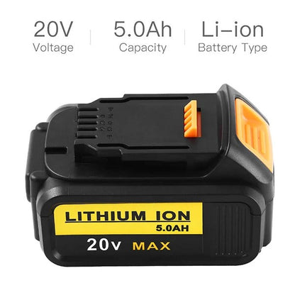 Replacement DeWalt Battery DCB180 18V/20V 5Ah