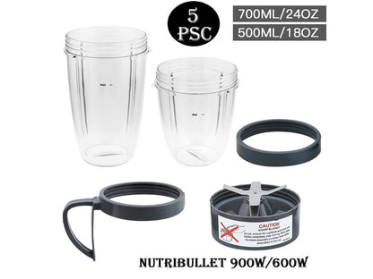 Juicer Cups and Blade NutriBullet 900W 600W