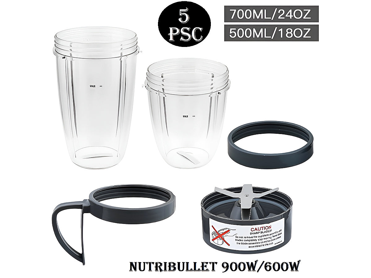 Juicer Cups and Blade NutriBullet 900W 600W