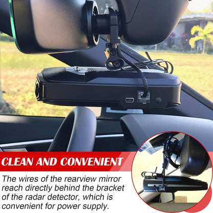 Mirror Hard Wire Cord for Escort, Valentine One, Uniden & Beltronics Radar