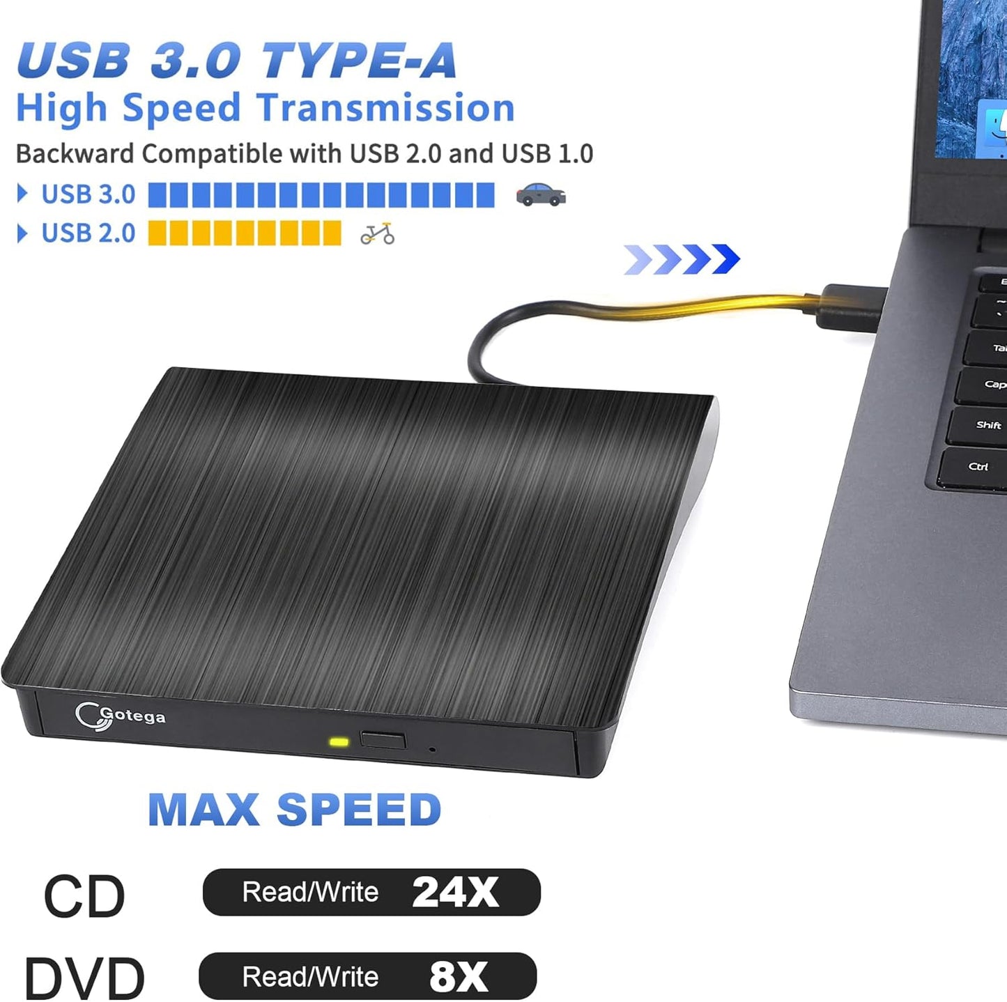 External DVD Drive CD/DVD Writer