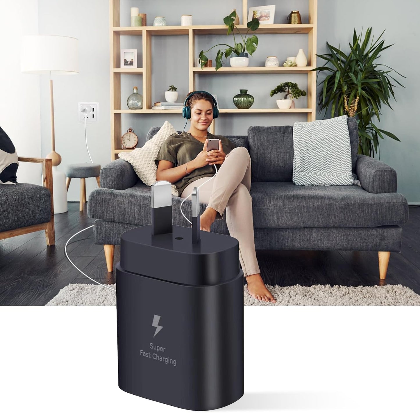 Type C Power Adapter Wall Plug (NZ / AUS)