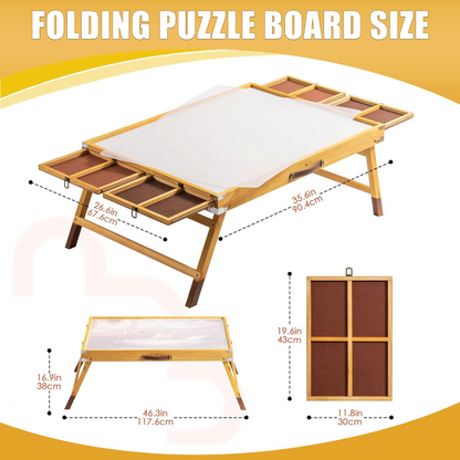 Jigsaw Puzzle Board Wooden