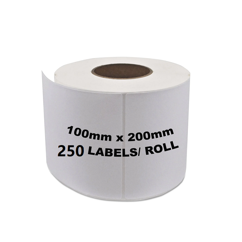 12 Rolls Premium 100x200mm Direct-thermal labels 250pcs/roll Self Adhesive Label