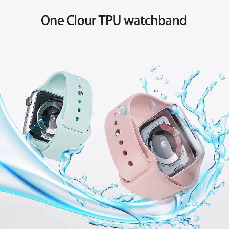 Mobie Watch Sports TPU Band Compatible with Apple Watch 42/44/45/46/(S10)/49mm
