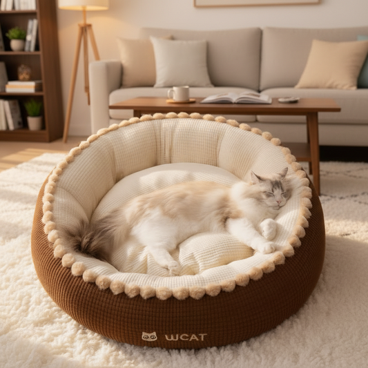 Pet Fluffy Warm Bed Cat Bed Dog Bed
