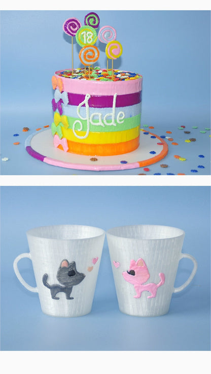 3D Pen Start Kit with 20 Colors 100 Meters PCL Filaments