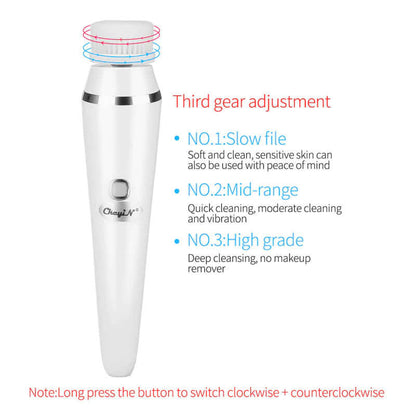 Electric Face Cleansing Brush Facial Massage Brush Beauty Tool