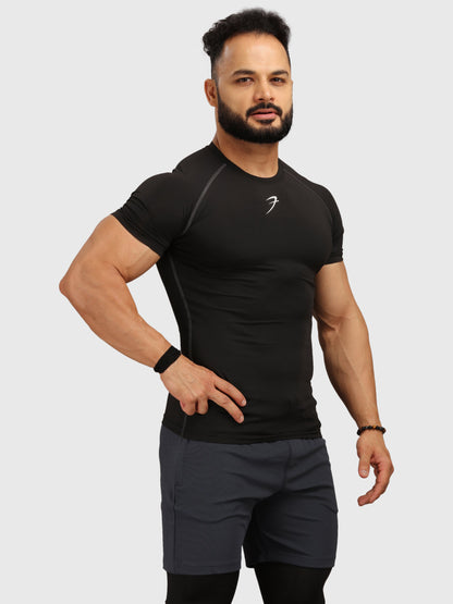 Compression T-shirt Black