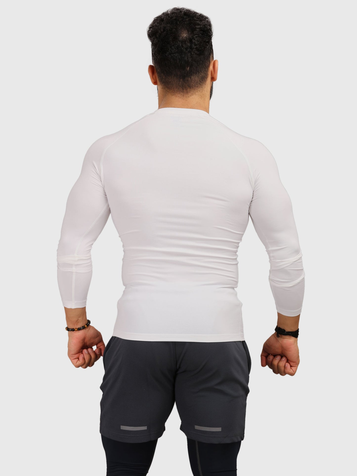 Compression Fullsleeves T-shirt White