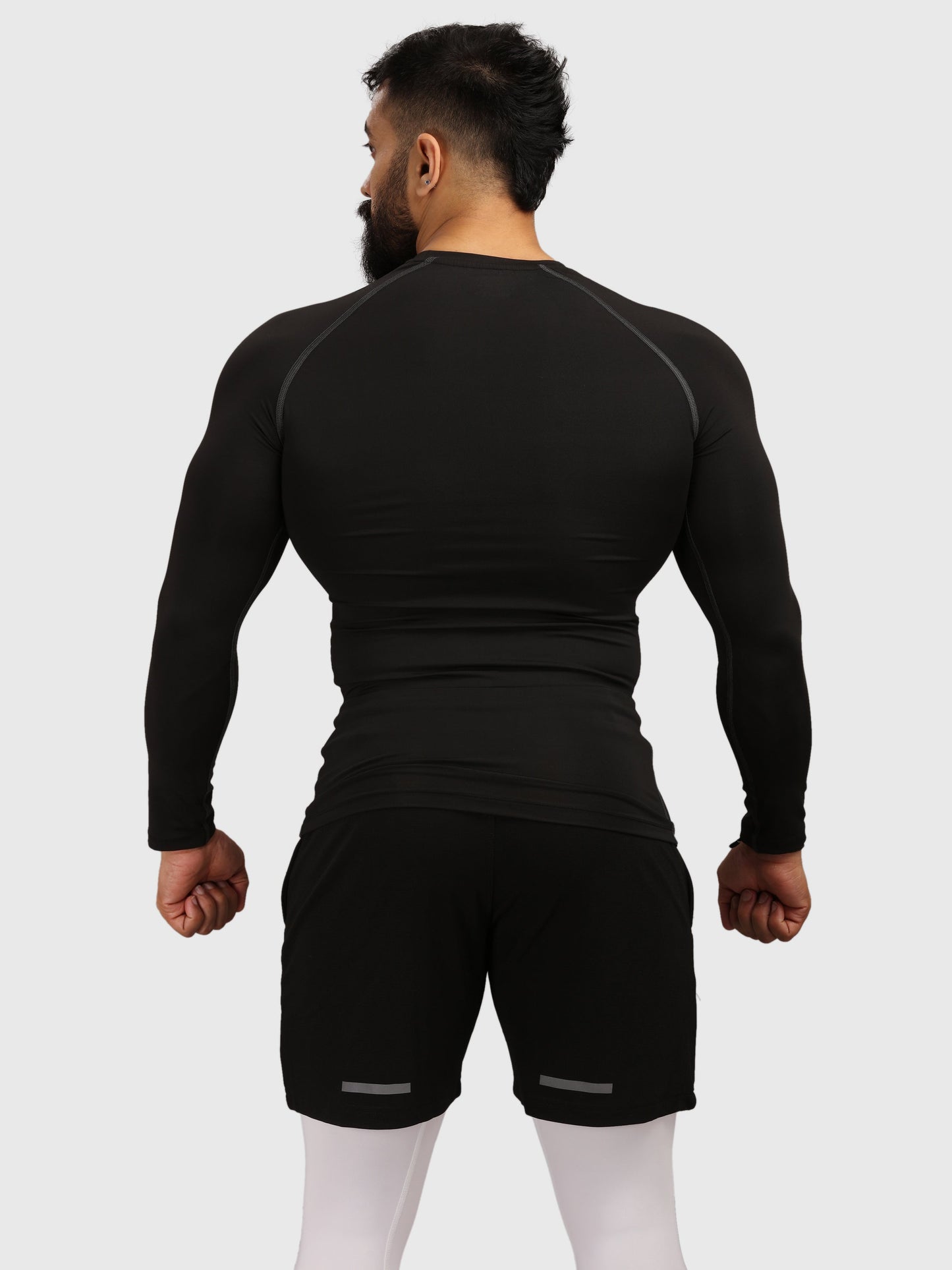 Compression Fullsleeves T-shirt Black
