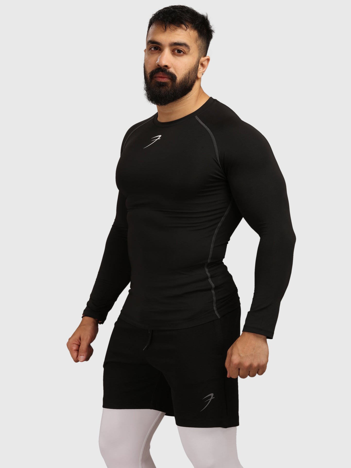 Compression Fullsleeves T-shirt Black