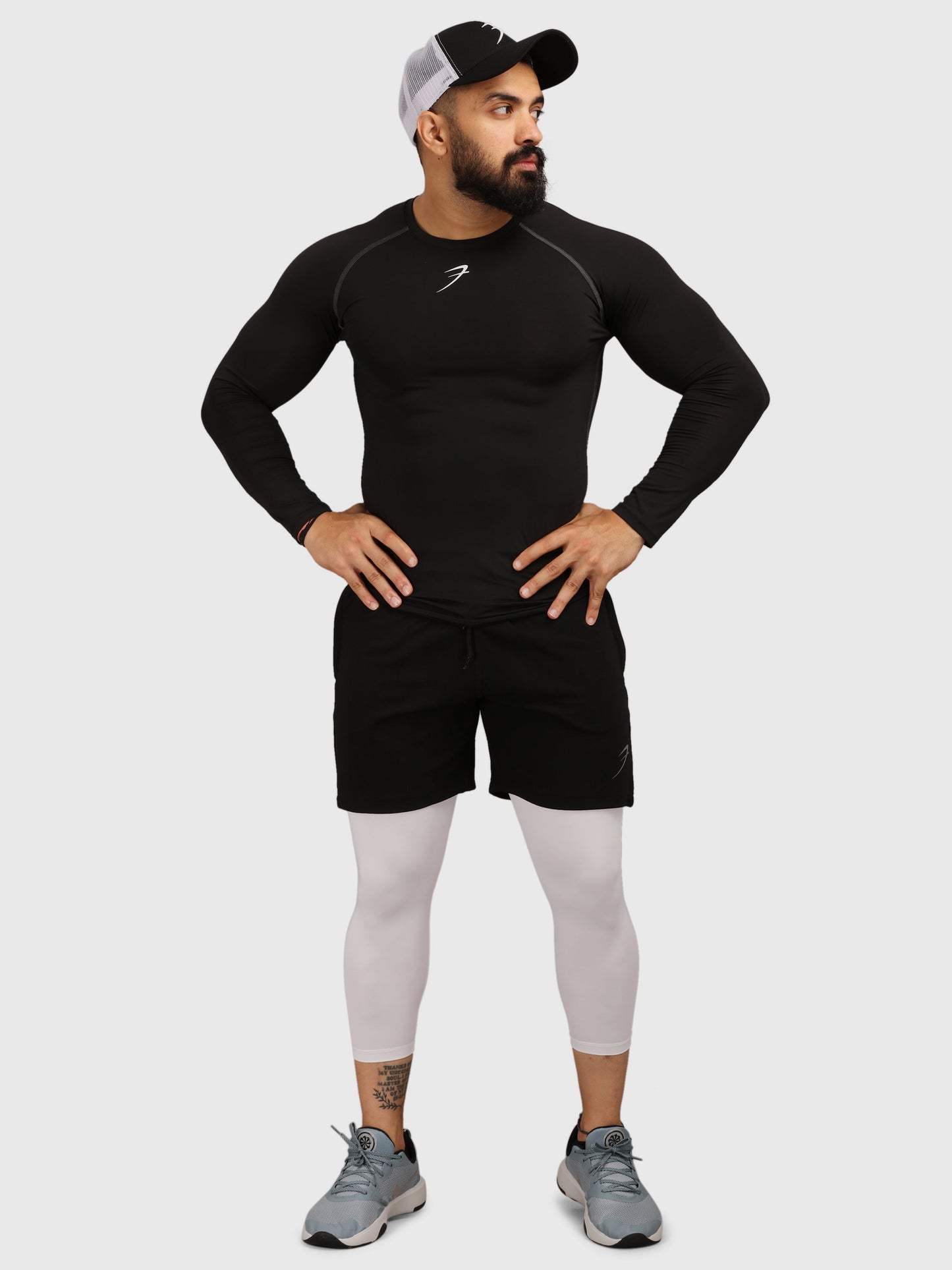 Compression Fullsleeves T-shirt Black