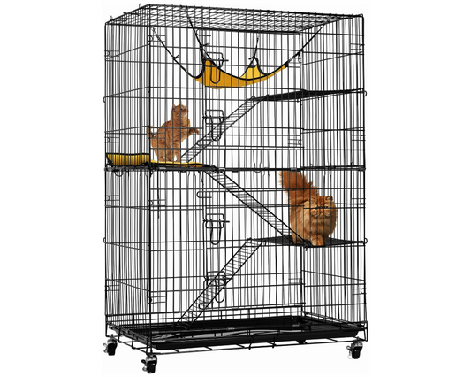 3 Level Rabbit Bird Cage Ferret Parrot Aviary Cat Rat Aviary Budgie Hamster Pet Cages Castor XL