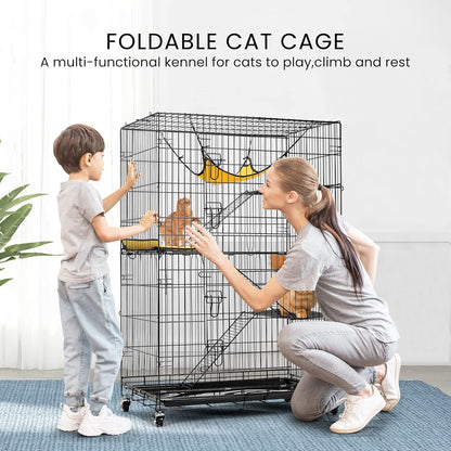 3 Level Rabbit Bird Cage Ferret Parrot Aviary Cat Rat Aviary Budgie Hamster Pet Cages Castor XL