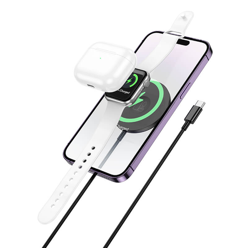 Hoco Fast 3-in-1 15W Magnetic Wireless Fast Charger CW50