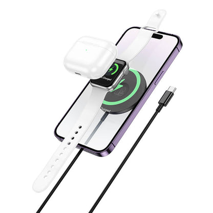 Hoco Fast 3-in-1 15W Magnetic Wireless Fast Charger CW50