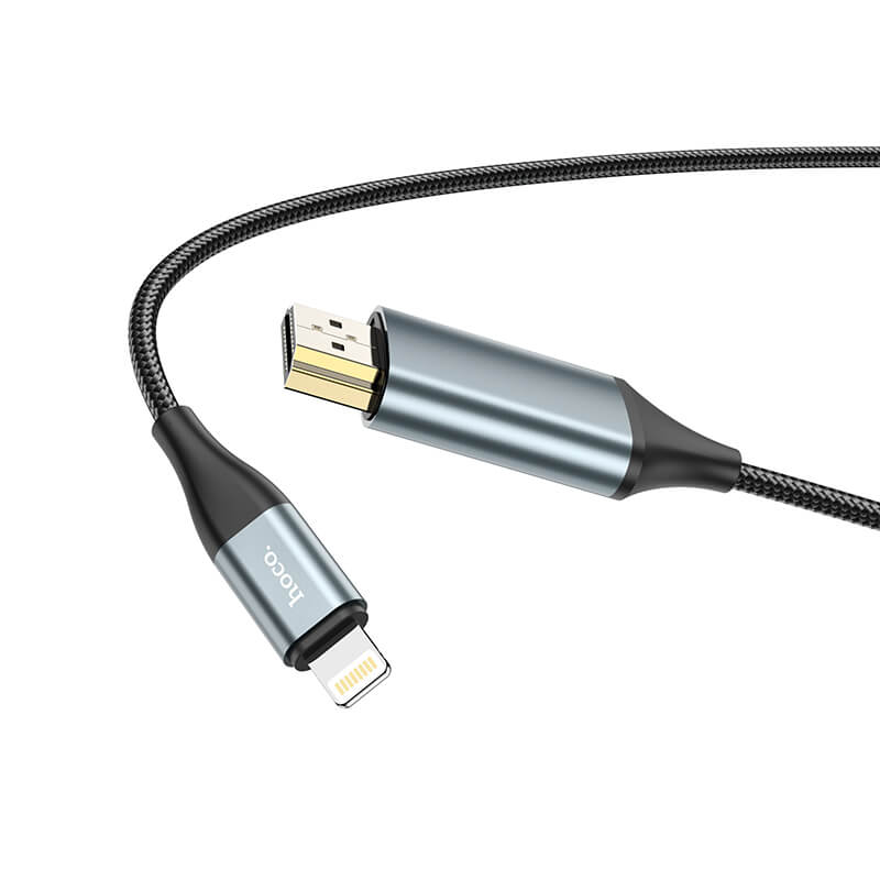 Hoco Lightning to HDMI Cable for Phone to TV (2M) UA15