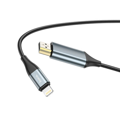 Hoco Lightning to HDMI Cable for Phone to TV (2M) UA15