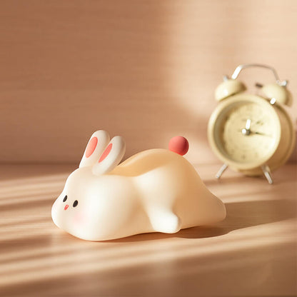 Mobie Big Face Rabbit Silicone Touch Night Light