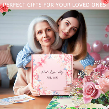 Rosy Aroma Candle Bath Gift Box