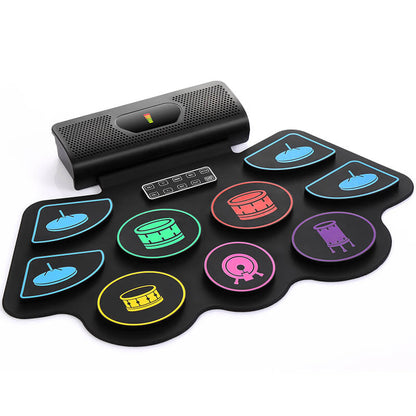 Mobie Electronic Drum Pads with Build-in Dual Stereo Speaker RD93C