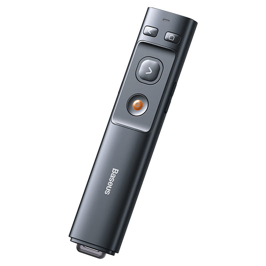 Wireless Presenter with USB-A & USB-C Receiver (Red Laser)