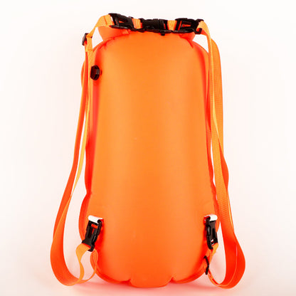 Swim Buoy Backpack Bubble Safety Float Dry Bag with Shoulder Strap 28L