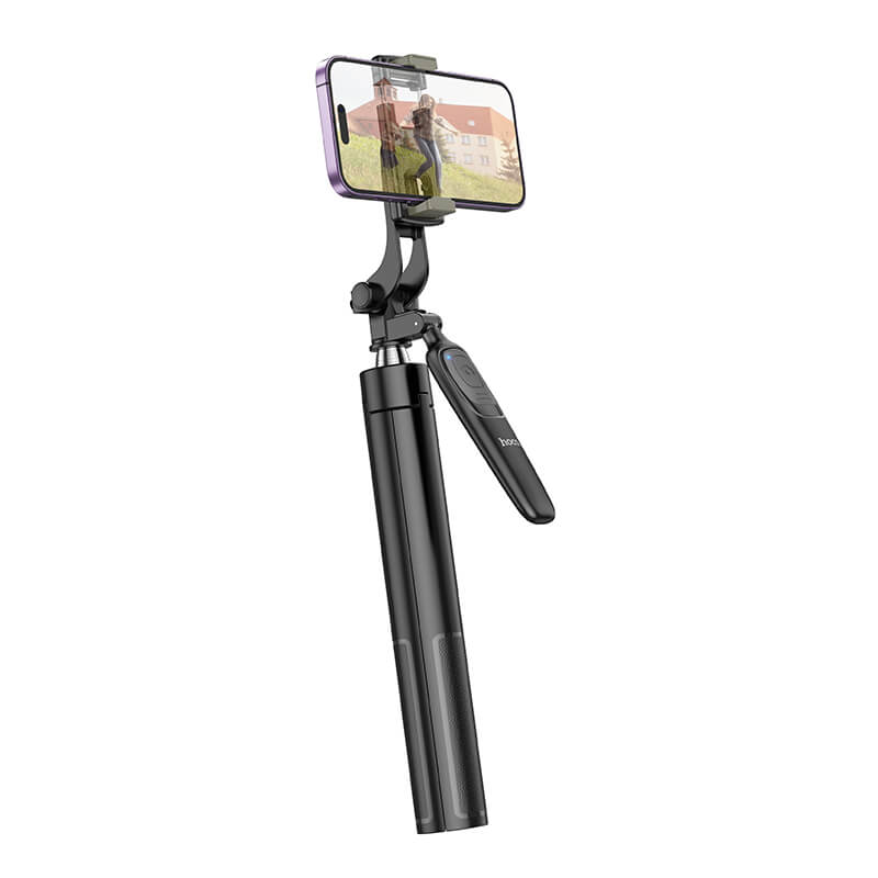 Hoco Premium Selfie Stick with Bluetooth Remote & Tripod Stand for Smartphones K19