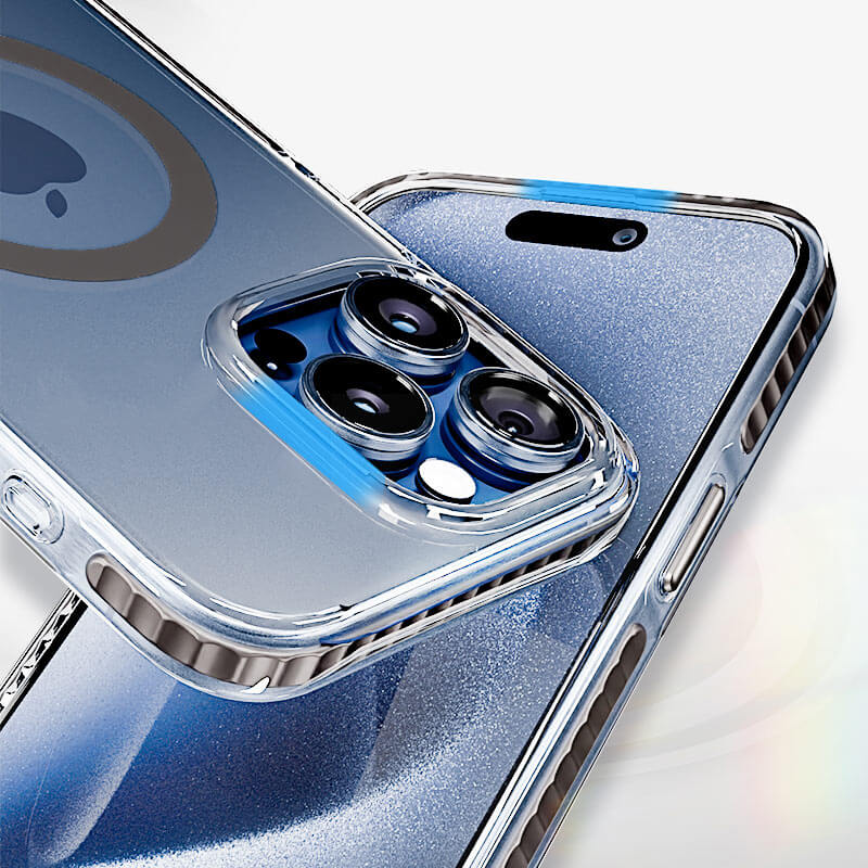 Transparent Airbag Shockproof Magnetic Compatible with Samsung Galaxy S24 Plus 2024 Case