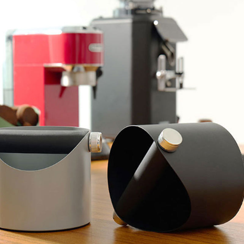 Stainless Steel Coffee Ground Bucket Coffee Knock Box Espresso Accessories
