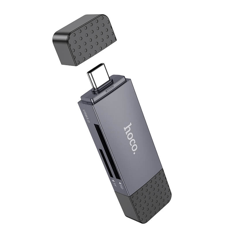 Hoco USB-C & USB-A 3.0 High Speed Card Reader for SD & TF Card HB45