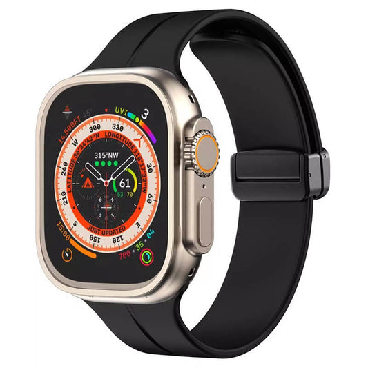 Mobie Glacier Series Soft Silicone Magnetic Clasp Apple Watch Band 42/44/45/46/49mm