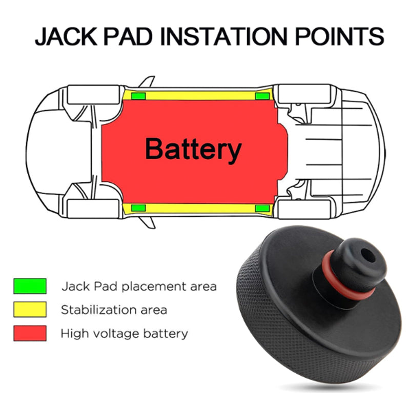 Jack Pad Pucks for Tesla Model 3 Y S X Jack Lift Pad Adapter with Storage Case