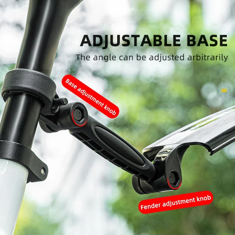 Retractable Bike Fender Adjustable Front & Rear Mudguard for MTB Bike